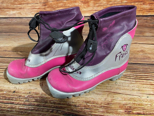 Alpina Frost Cross Country Ski Boots Classic NNN EU 29 US 11.5 Kids 190mm A-693