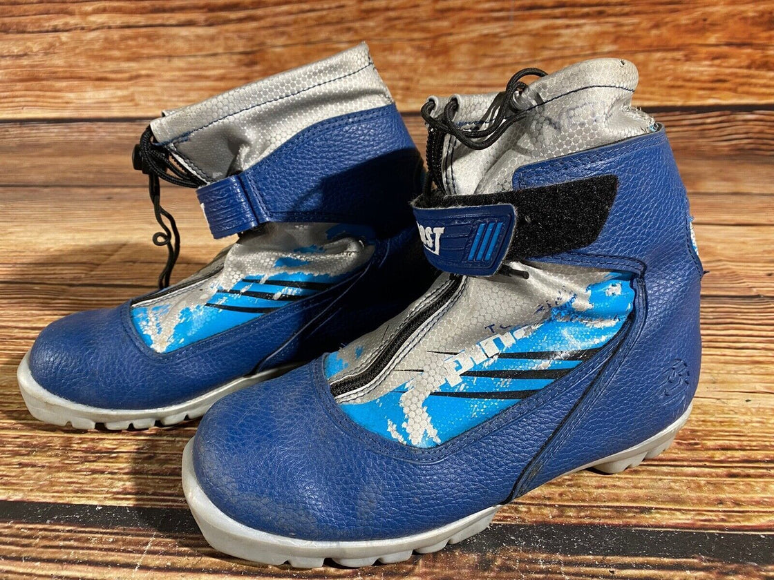 Alpina Frost Nordic Cross Country Ski Boots Kids Size EU36 US4.5 for NNN A-610