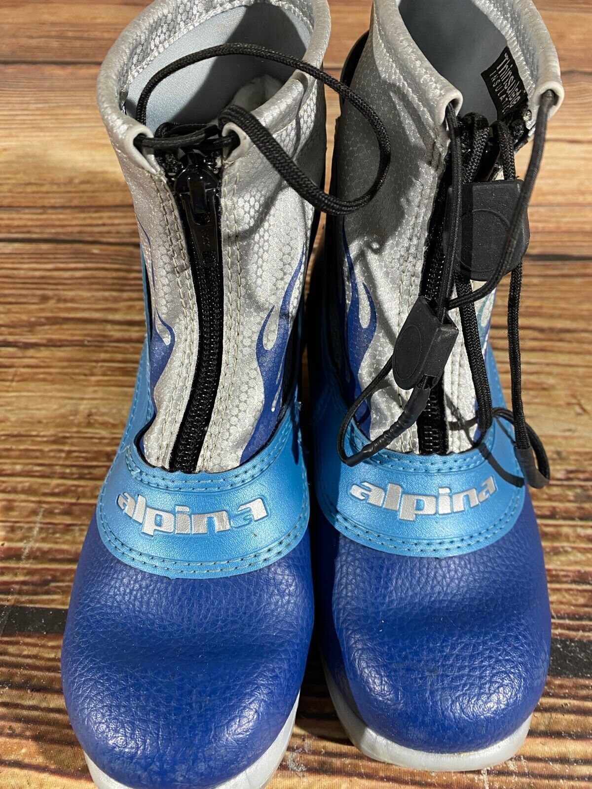 Alpina Frost Cross Country Ski Boots Classic NNN EU 33 US 2 Kids 215mm A-584