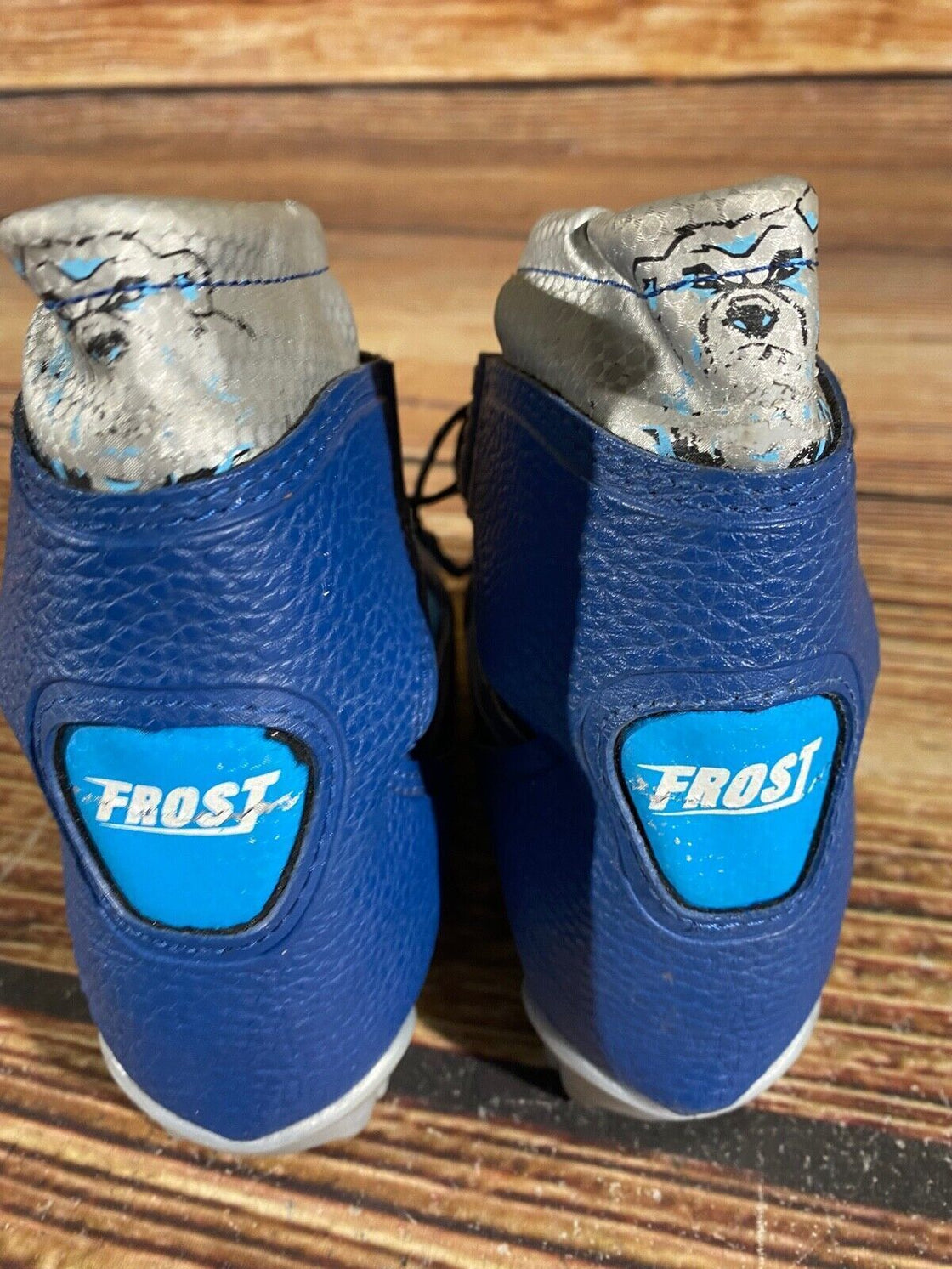 Alpina Frost Kids Nordic Cross Country Ski Boots Size EU26 US9 for NNN A-554