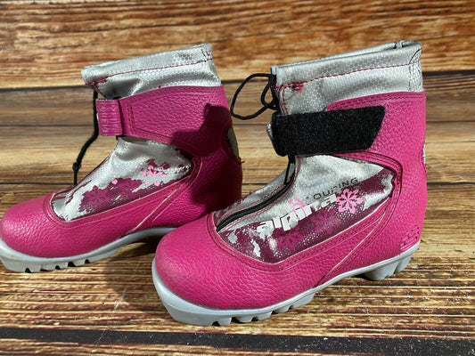 Alpina Frost Cross Country Ski Boots Classic NNN EU 30 US 12 Kids 195mm A-555