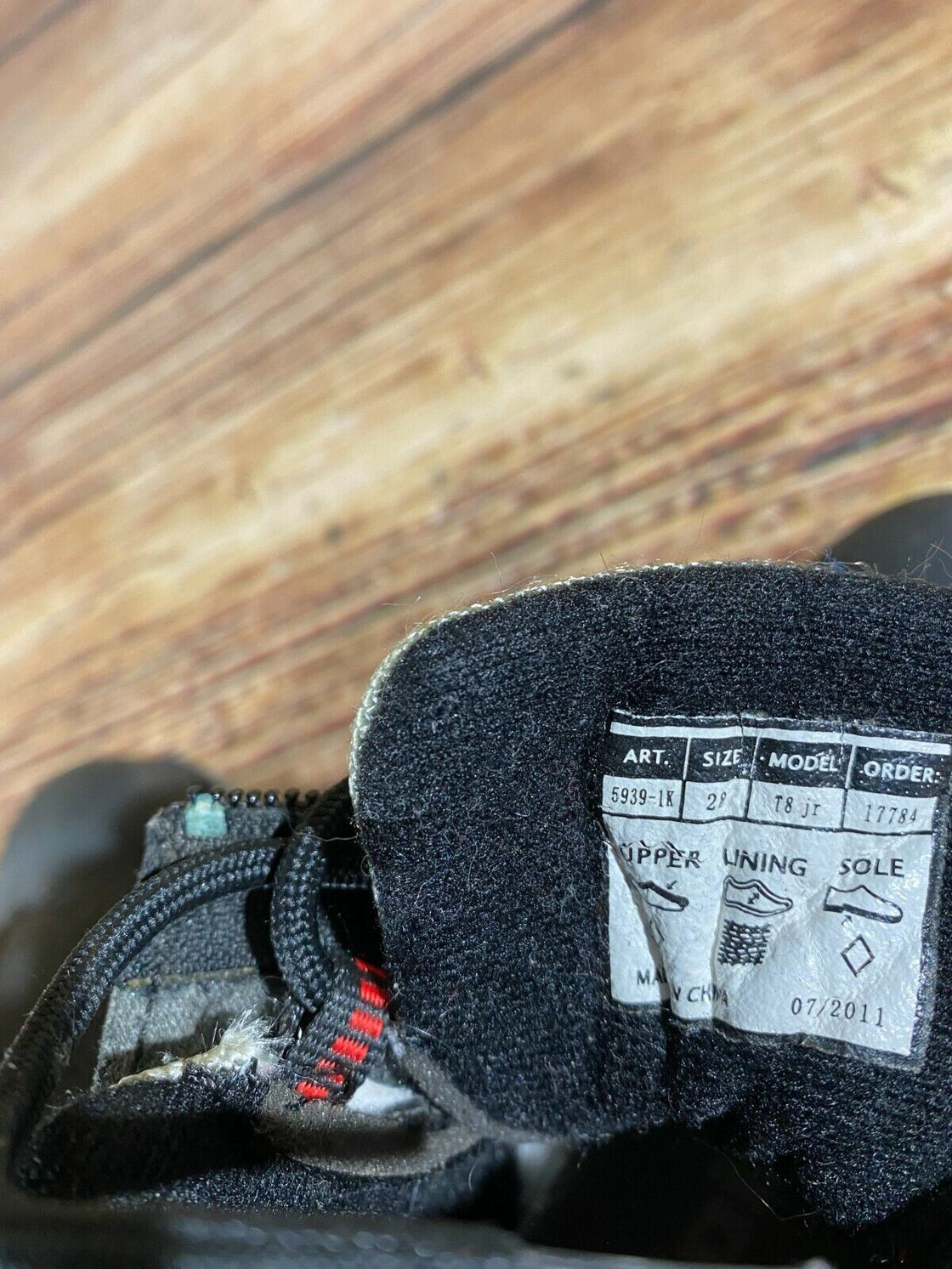 Alpina Touring Kids Nordic Cross Country Ski Boots Size EU28 US10.5 NNN A-480