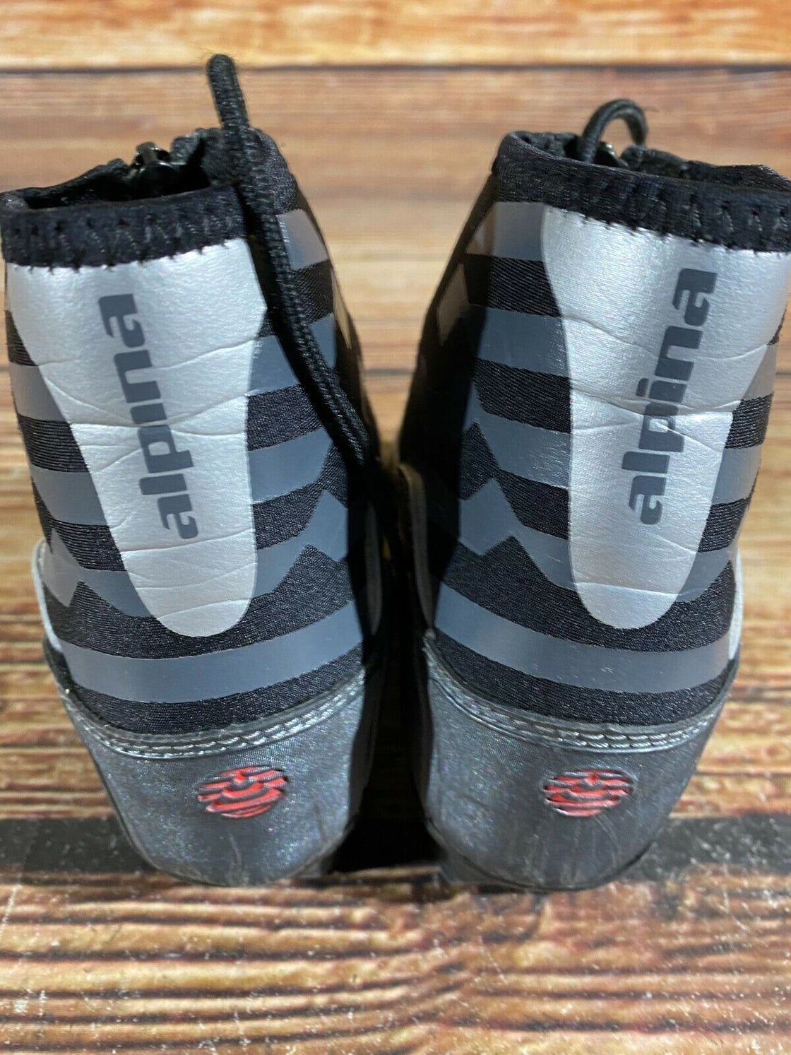 Alpina T10jr Kids Nordic Cross Country Ski Boots Size EU28 US10.5 for NNN A-420