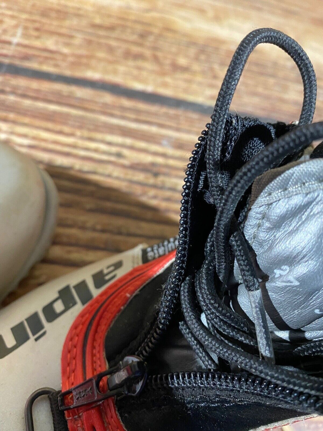 Alpina ST10 Kids Nordic Cross Country Ski Boots Size EU27 US9.5 NNN A-692