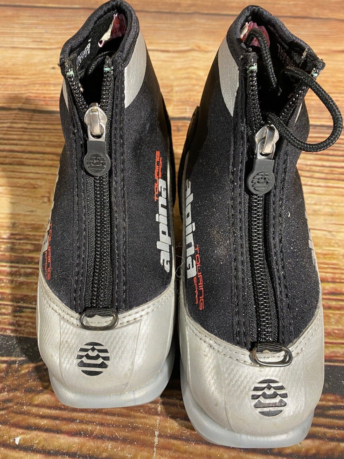 Alpina St10jr Nordic Cross Country Ski Boots Kids Size EU27 US9.5 for NNN A-623