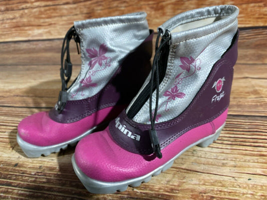Alpina Frost Cross Country Ski Boots Classic NNN EU 32 US 1.5 Kids 210mm A-461
