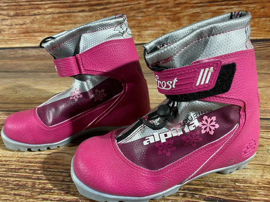 Alpina Frost Cross Country Ski Boots Classic NNN EU 35 US 3.5 Kids 230mm A-429