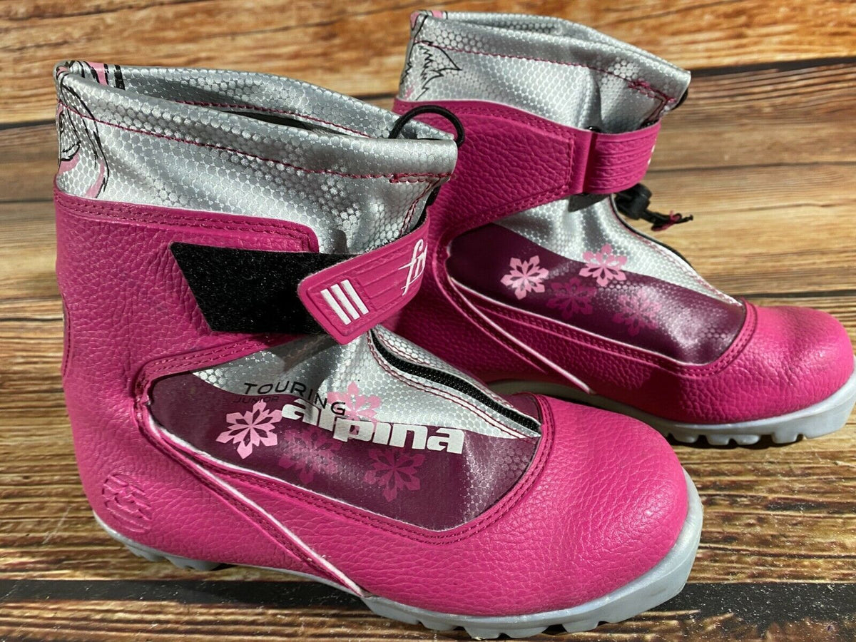 Alpina Frost Cross Country Ski Boots Classic NNN EU 35 US 3.5 Kids 230mm A-429