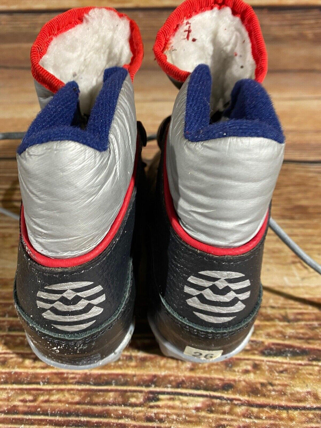 Alpina Kids Nordic Cross Country Ski Boots Size EU26 US9 for NNN A-561