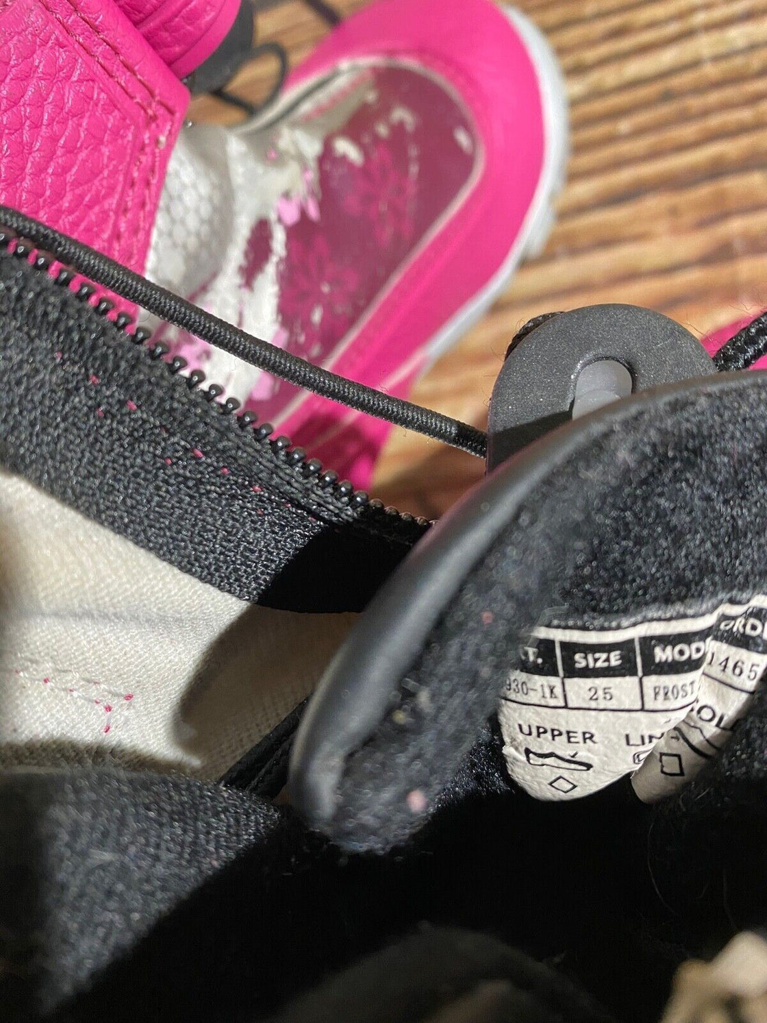 Alpina Frost Kids Nordic Cross Country Ski Boots Size EU25 US8.5 NNN A-641