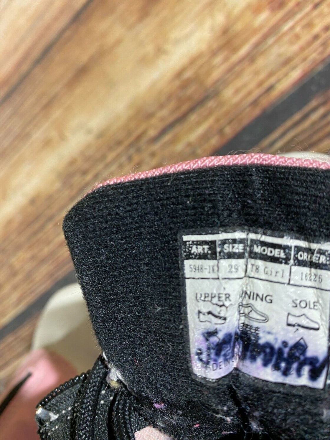 Alpina Touring Kids Nordic Cross Country Ski Boots Size EU29 US11 for NNN A-343