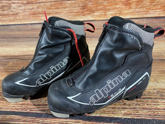 Alpina T5PlusKids Cross Country Ski Boots Classic NNN EU 29 US 11.5 Kids A-659