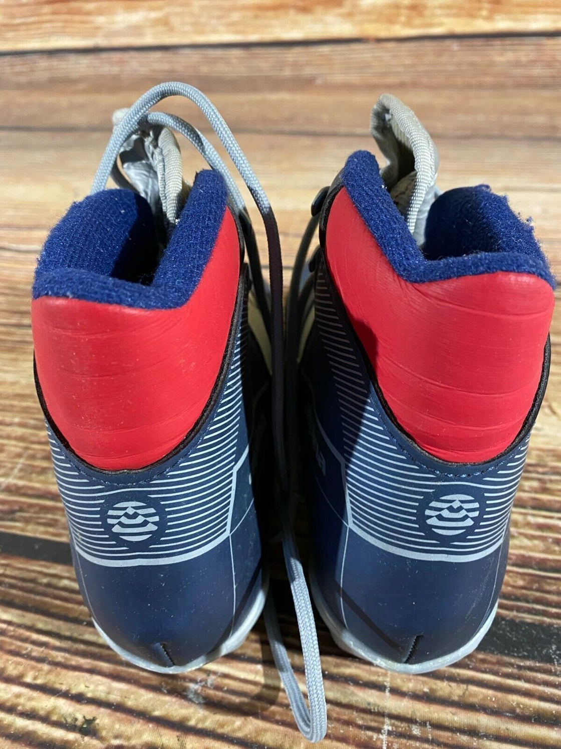 Alpina 80 Nordic Cross Country Ski Boots Kids Size EU34 US3 for NNN A-447