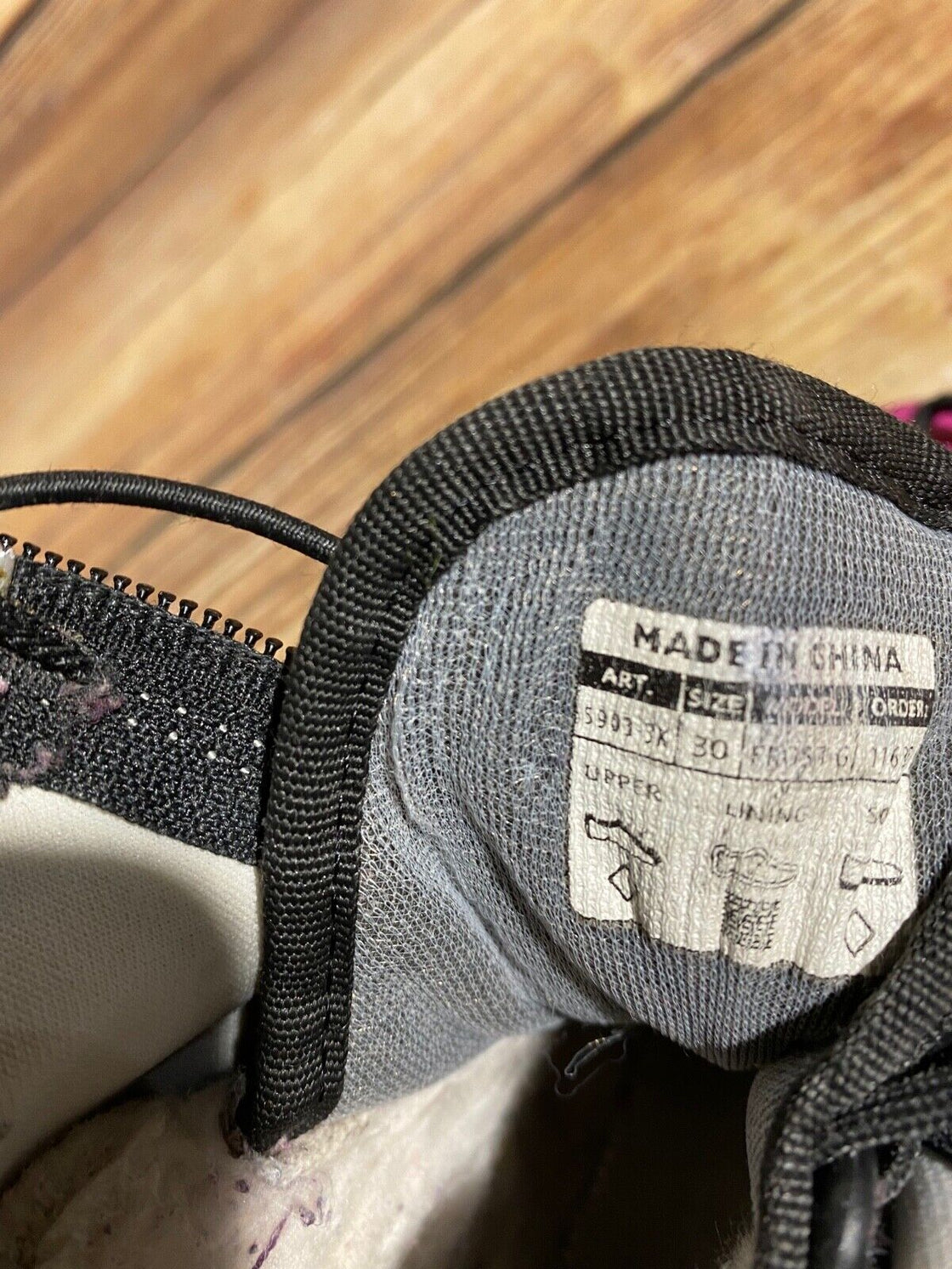 Alpina Frost Kids Nordic Cross Country Ski Boots Size EU30 US12 for NNN A-548