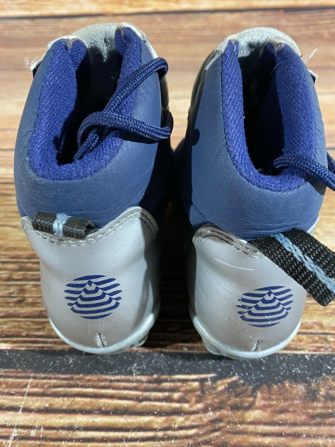 Alpina 311 Kids Nordic Cross Country Ski Boots Size EU32 US1.5 for NNN A-476