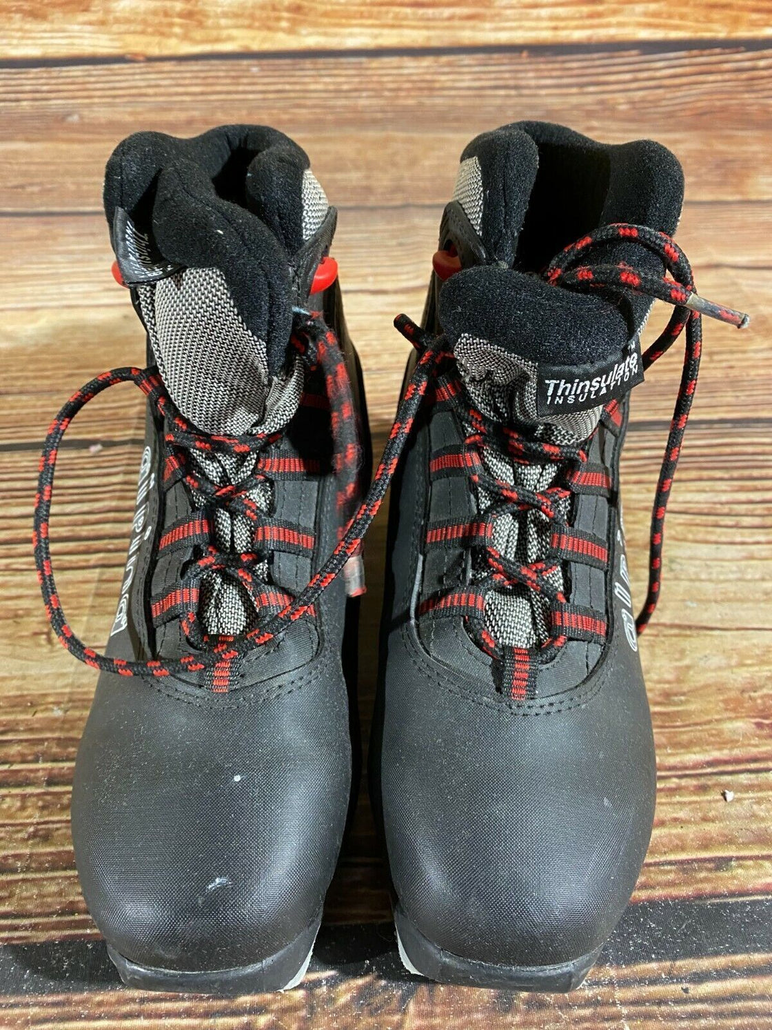 Alpina T5jr Kids Nordic Cross Country Ski Boots Size EU36 US4.5 for NNN A-158