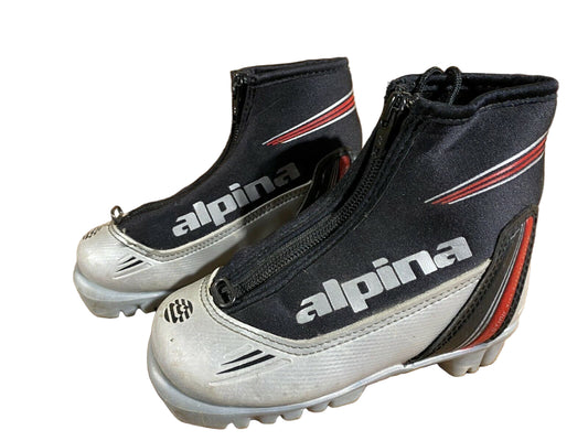 Alpina Cross Country Ski Boots Classic NNN EU 27 US 10 Kids 185mm A-502