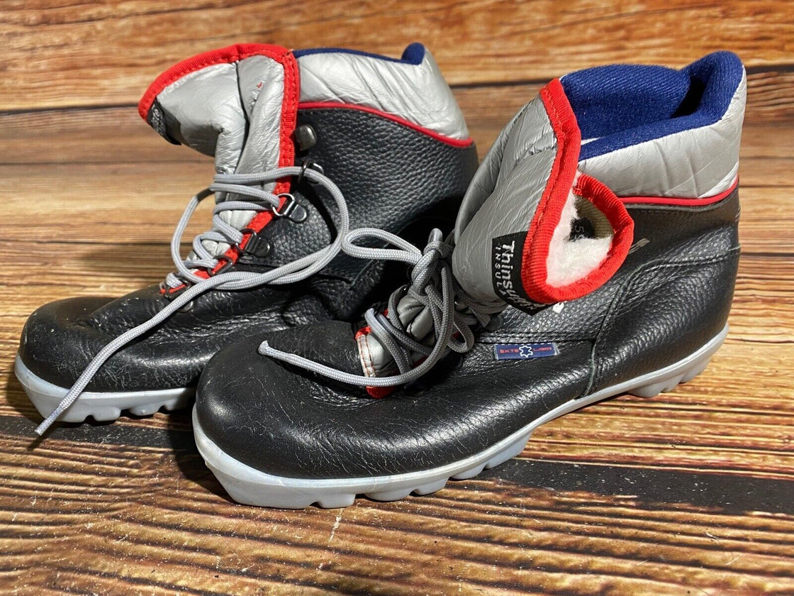 Alpina Nordic Cross Country Ski Boots Kids Size EU37 US5 for NNN A-576