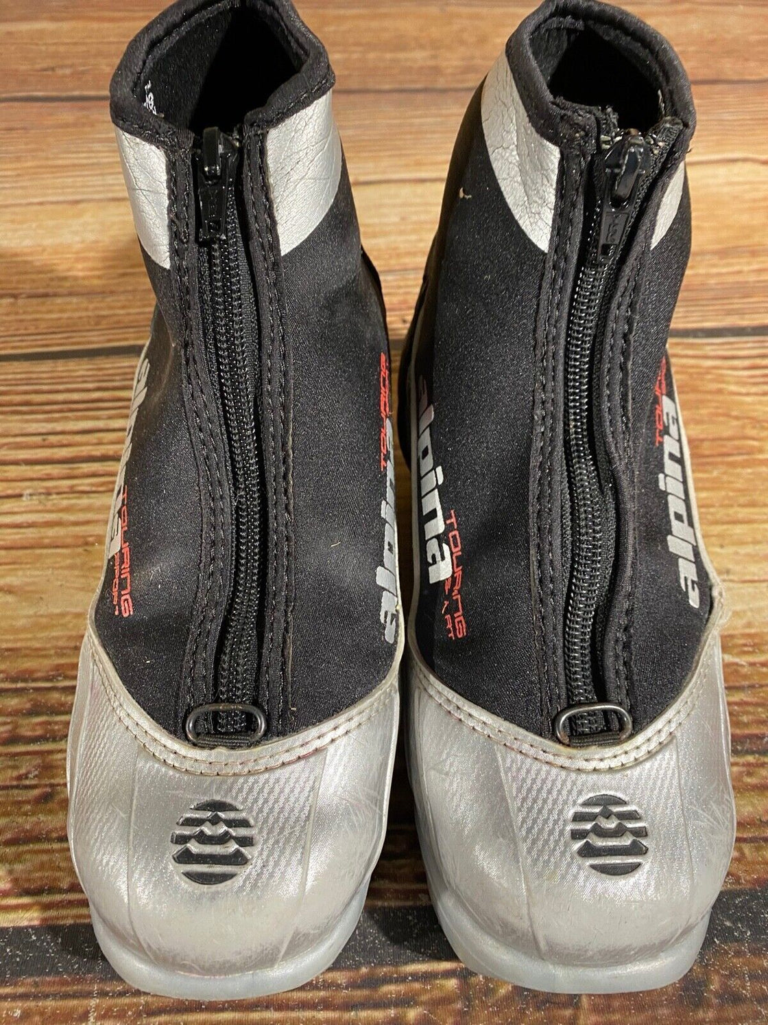 Alpina ST10j Nordic Cross Country Ski Boots Kids Size EU34 US3 for NNN A-606