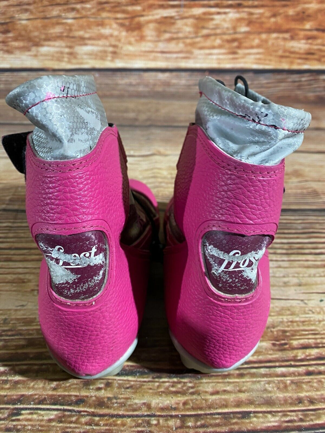 Alpina Frost Kid sNordic Cross Country Ski Boots Kids Size EU31 US12.5 NNN A-109