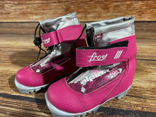 Alpina Frost Cross Country Ski Boots Classic NNN EU 26 US 9 Kids 173mm A-643
