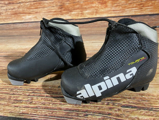 Alpina Touring Cross Country Ski Boots Classic NNN EU 27 US 10 Kids 185mm A-132