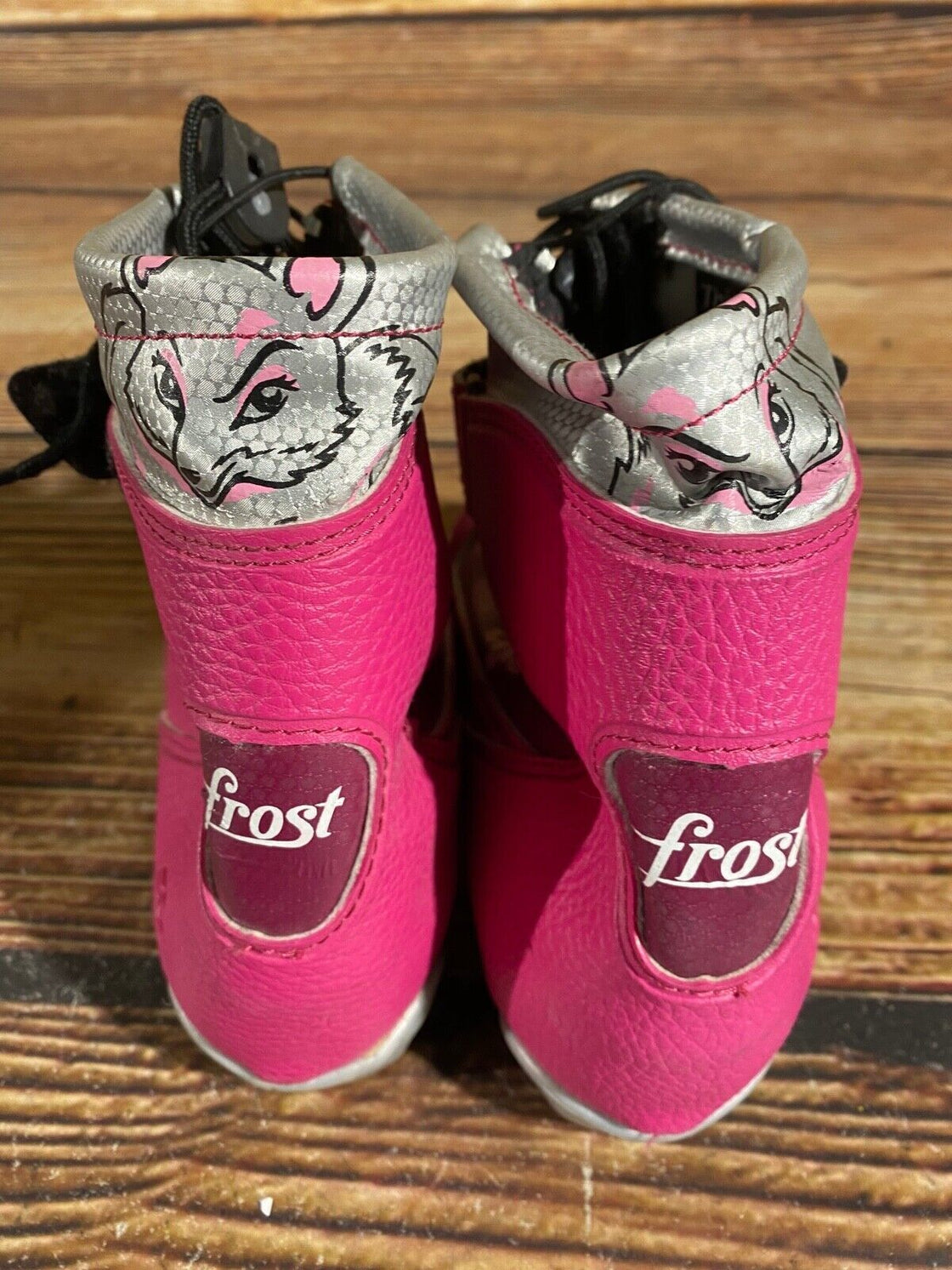 Alpina Kids Frost Nordic Cross Country Ski Boots Size EU32 US1.5 NNN A-710
