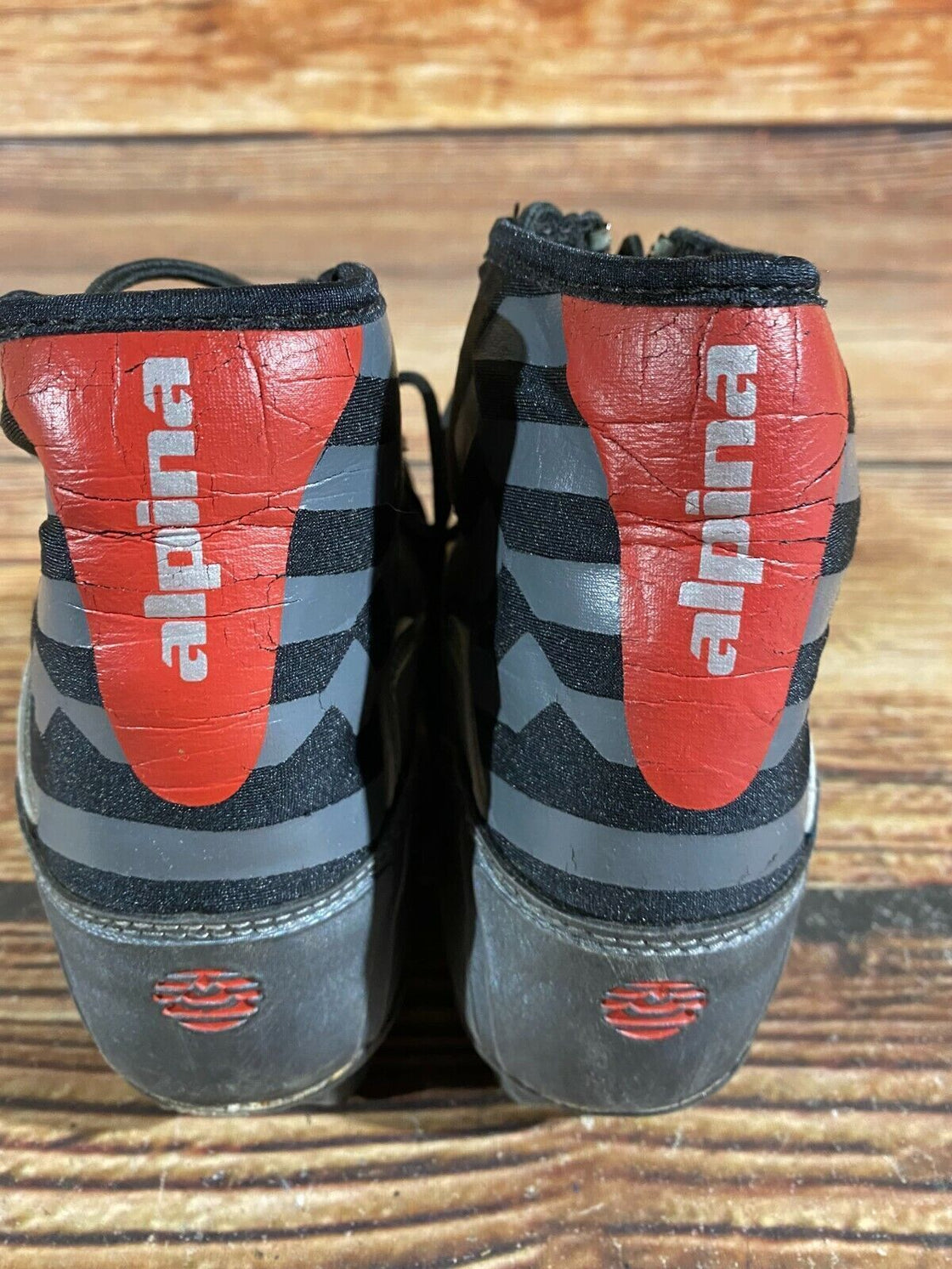 Alpina T10jr Kids Nordic Cross Country Ski Boots Size EU33 US2 for NNN A-91