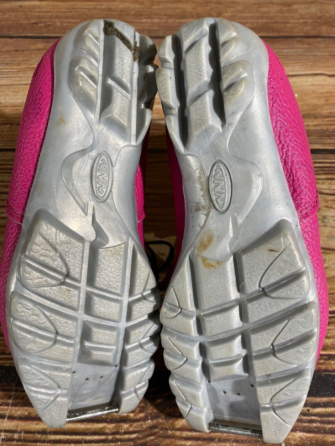 Alpina Frost Kids Nordic Cross Country Ski Boots Size EU35 US3.5 NNN A-642