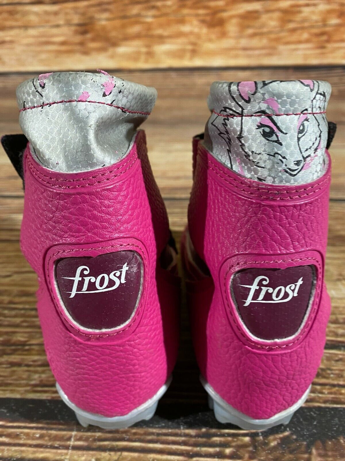 Alpina Frost Kids Nordic Cross Country Ski Boots Size EU26 US9 for NNN A-300