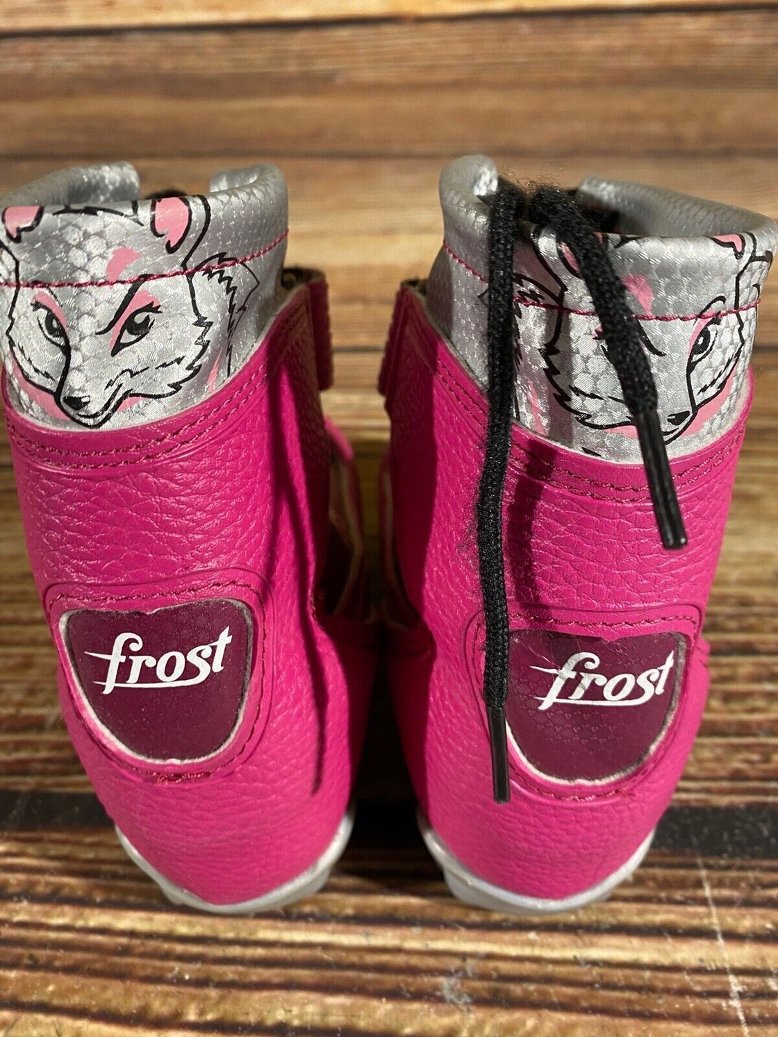 Alpina Frost Kids Nordic Cross Country Ski Boots Size EU26 US8.5 for NNN A-551