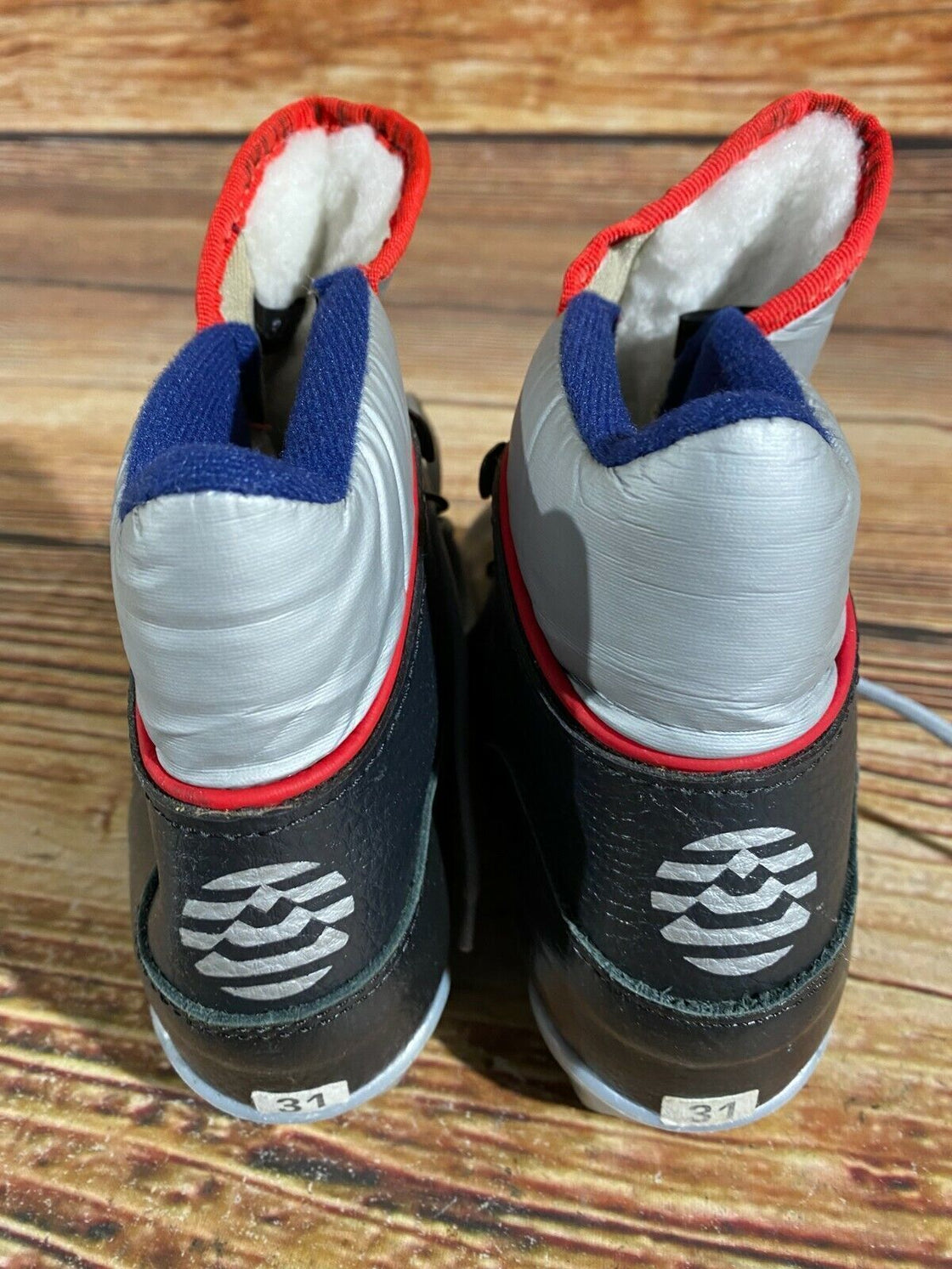 Alpina Kids Nordic Cross Country Ski Boots Size EU31 US12.5 for NNN A-474