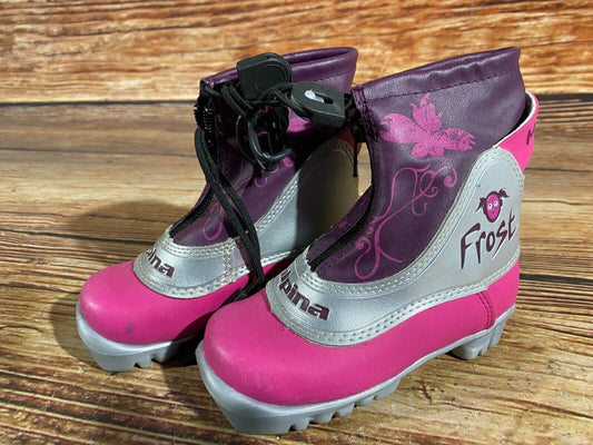 Alpina Frost Cross Country Ski Boots Classic NNN EU 26 US 9 Kids 174mm A-426