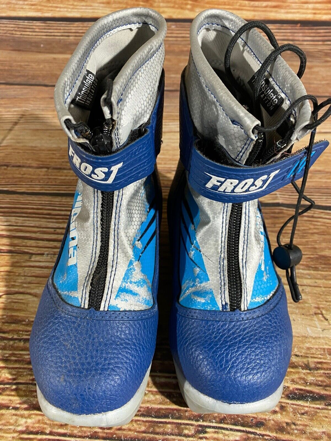 Alpina Frost Nordic Cross Country Ski Boots Kids Size EU33 US2 for NNN A-609