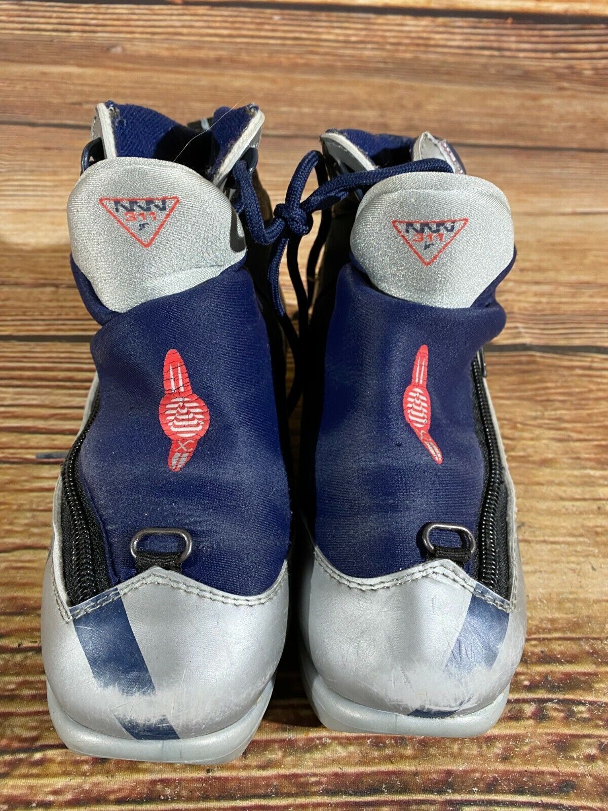 Alpina 311 Cross Country Ski Boots Classic NNN EU 32 US 1.5 Kids 208mm A-86
