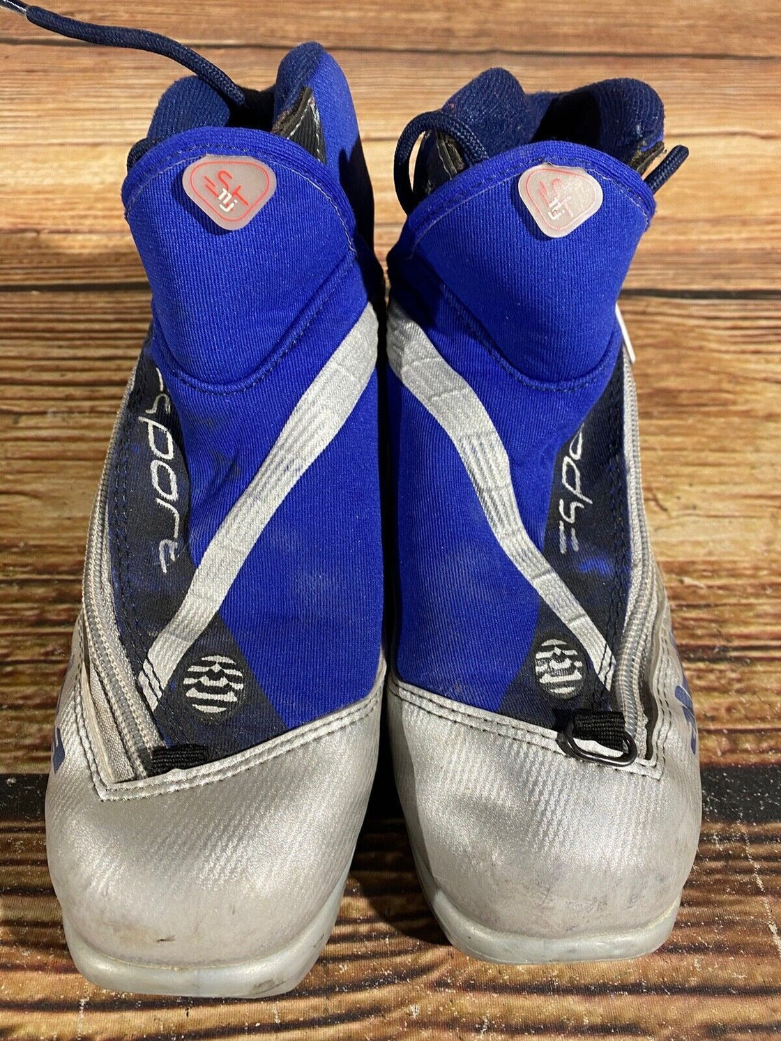 Alpina ST11jr Nordic Cross Country Ski Boots Kids Size EU34 US3 for NNN A-586