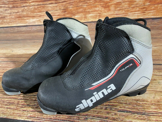 Alpina T Cross Country Ski Boots Classic NNN EU 35 US 3.5 Kids 230mm A-444