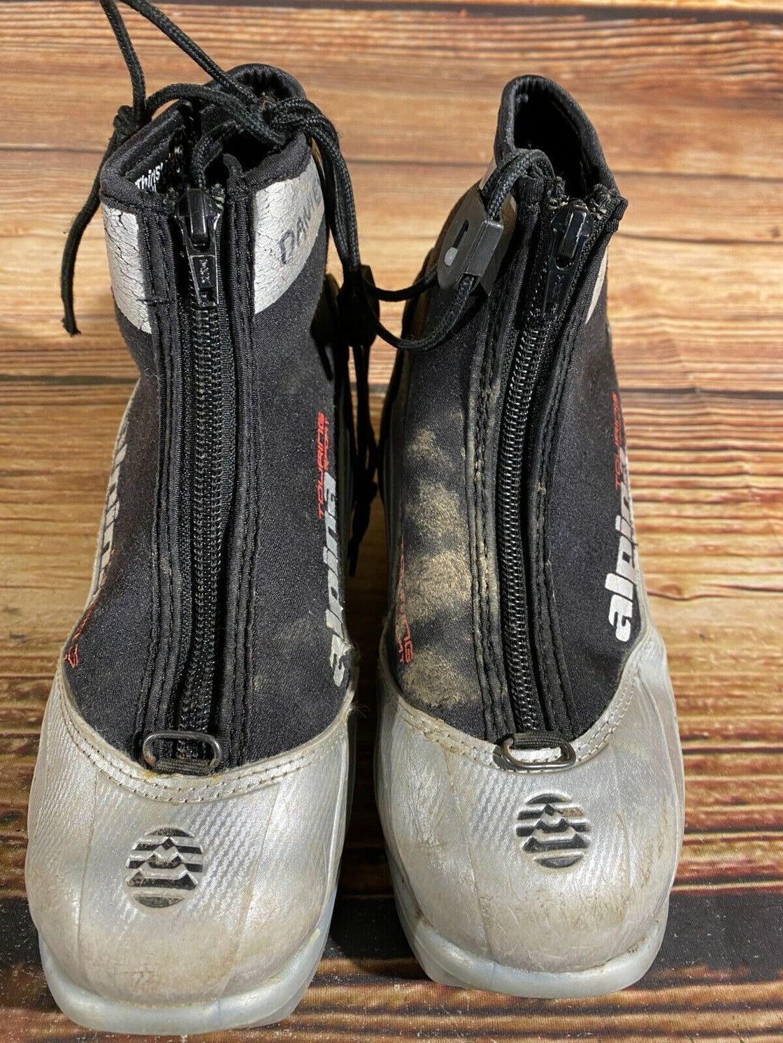 Alpina ST10jr Kids Nordic Cross Country Ski Boots Size EU34 US3 for NNN A-413