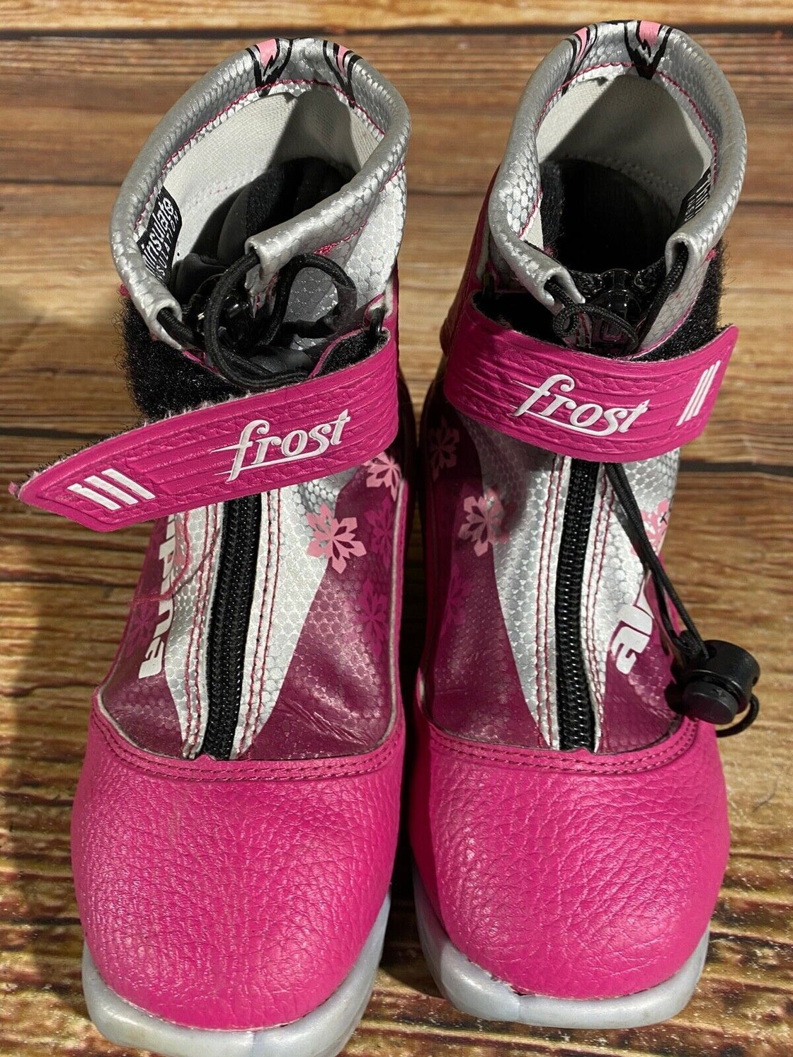 Alpina Frost Kids Nordic Cross Country Ski Boots Size EU30 US12 NNN A-516
