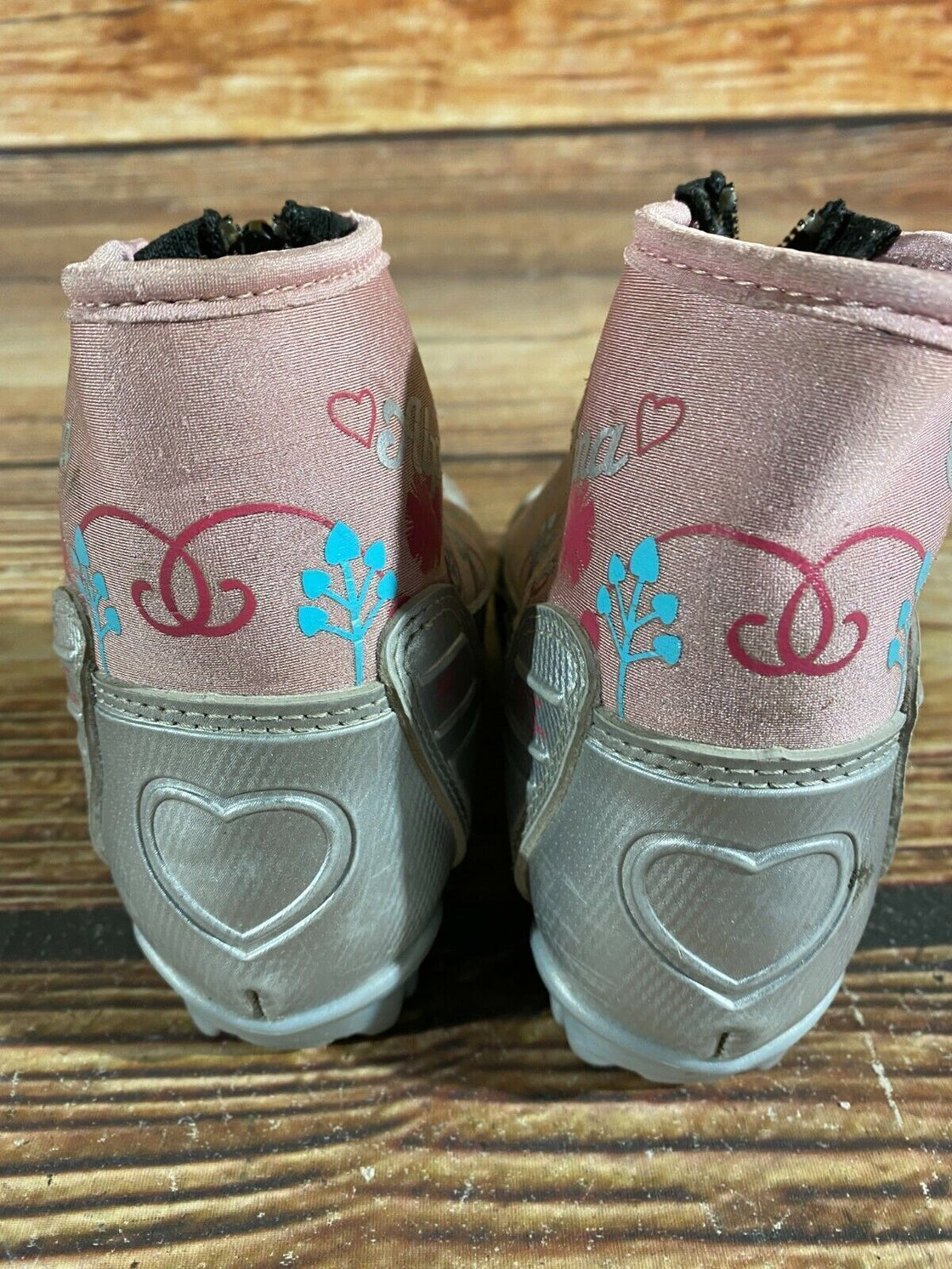 Alpina ST10jr Kids Nordic Cross Country Ski Boots Size EU29 US11 for NNN A-246