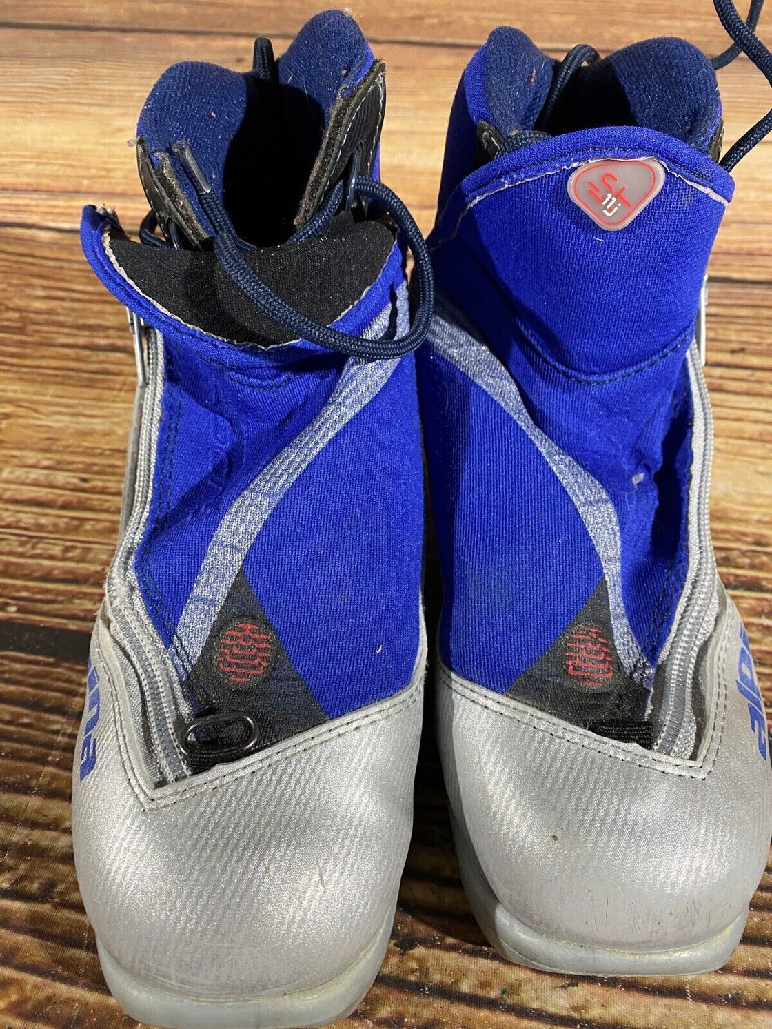 Alpina St11j Kids Nordic Cross Country Ski Boots Size EU34 US3 NNN A-647