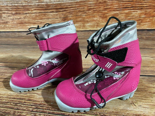 Alpina Frost Cross Country Ski Boots Classic NNN EU 29 US 11.5 Kids 195mm A-434
