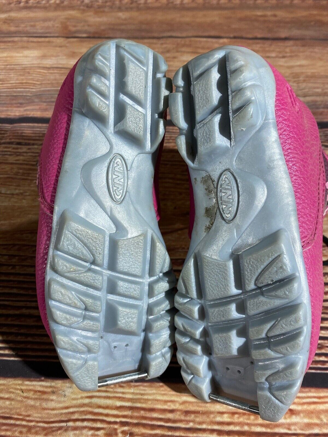 Alpina Frost Kids Nordic Cross Country Ski Boots Size EU31 U12.5 NNN A-1135