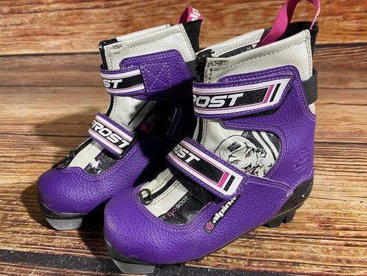 Alpina Frost Cross Country Ski Boots Classic NNN EU 28 US 10.5 Kids 190mm A-639
