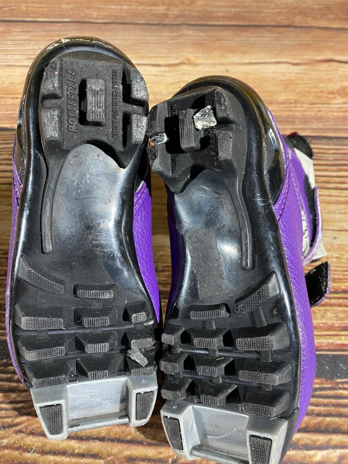 Alpina Frost Kids Nordic Cross Country Ski Boots Size EU28 US10.5 NNN A-639