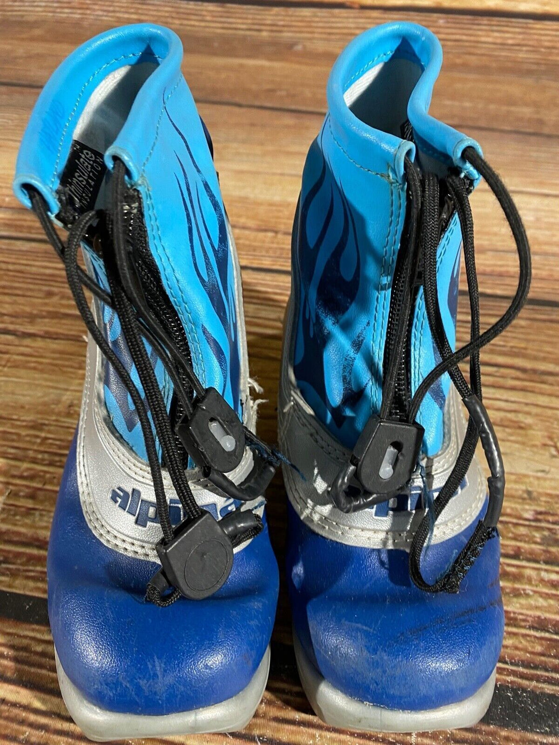 Alpina Frost Nordic Cross Country Ski Boots Kids Size EU29 US11 for NNN A-631
