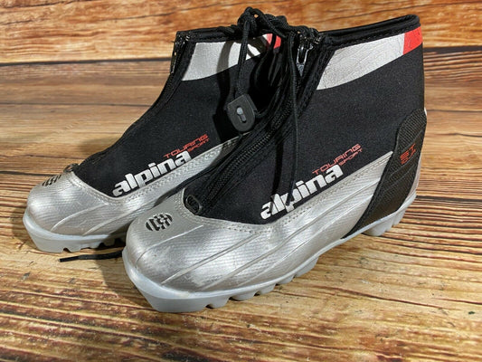 Alpina ST10jr Cross Country Ski Boots Classic NNN EU 34 US 3 Kids 220mm A-77