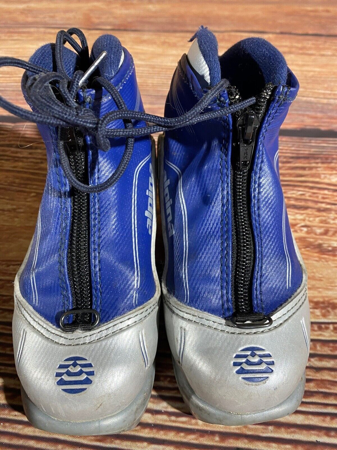 Alpina ST20 jr Kids Nordic Cross Country Ski Boots Size EU27 US9.5 NNN A-1229