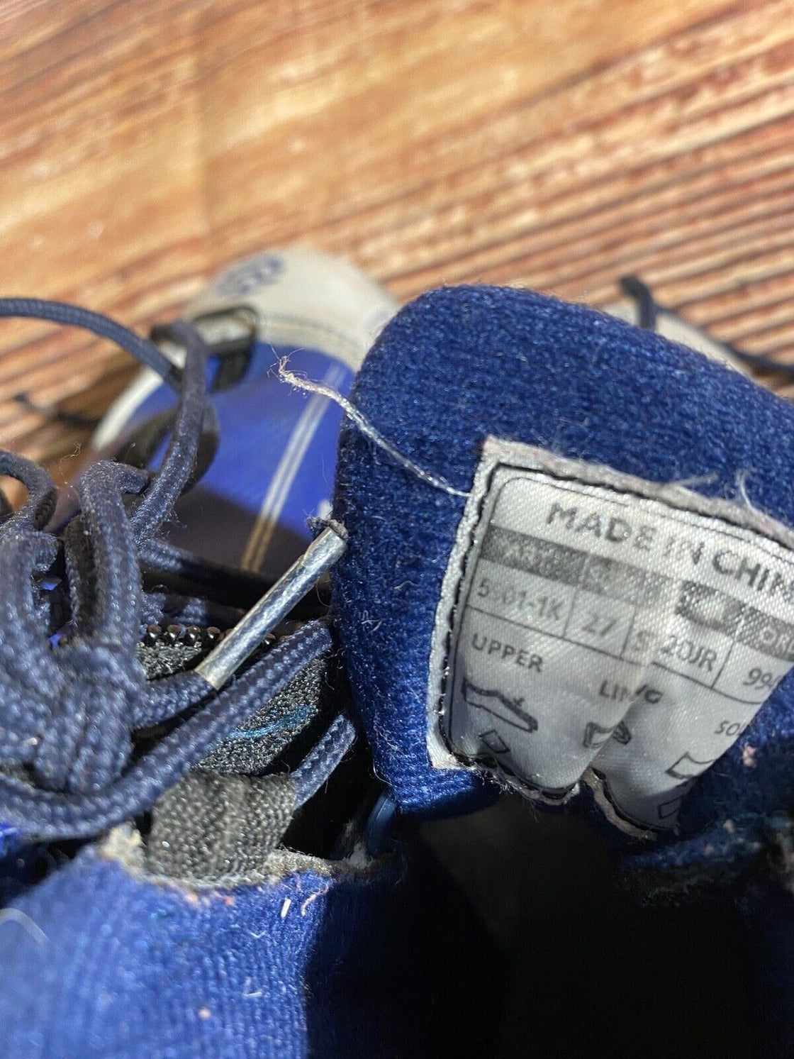 Alpina ST20 jr Kids Nordic Cross Country Ski Boots Size EU27 US9.5 NNN A-1229