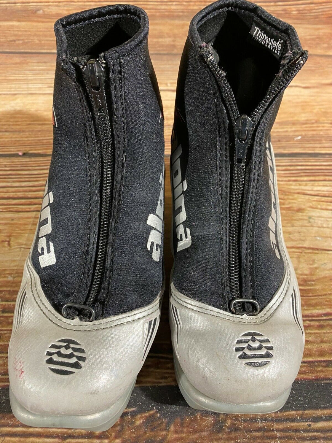 Alpina ST10jr Kids Nordic Cross Country Ski Boots Size EU32 US1.5 for NNN A-181